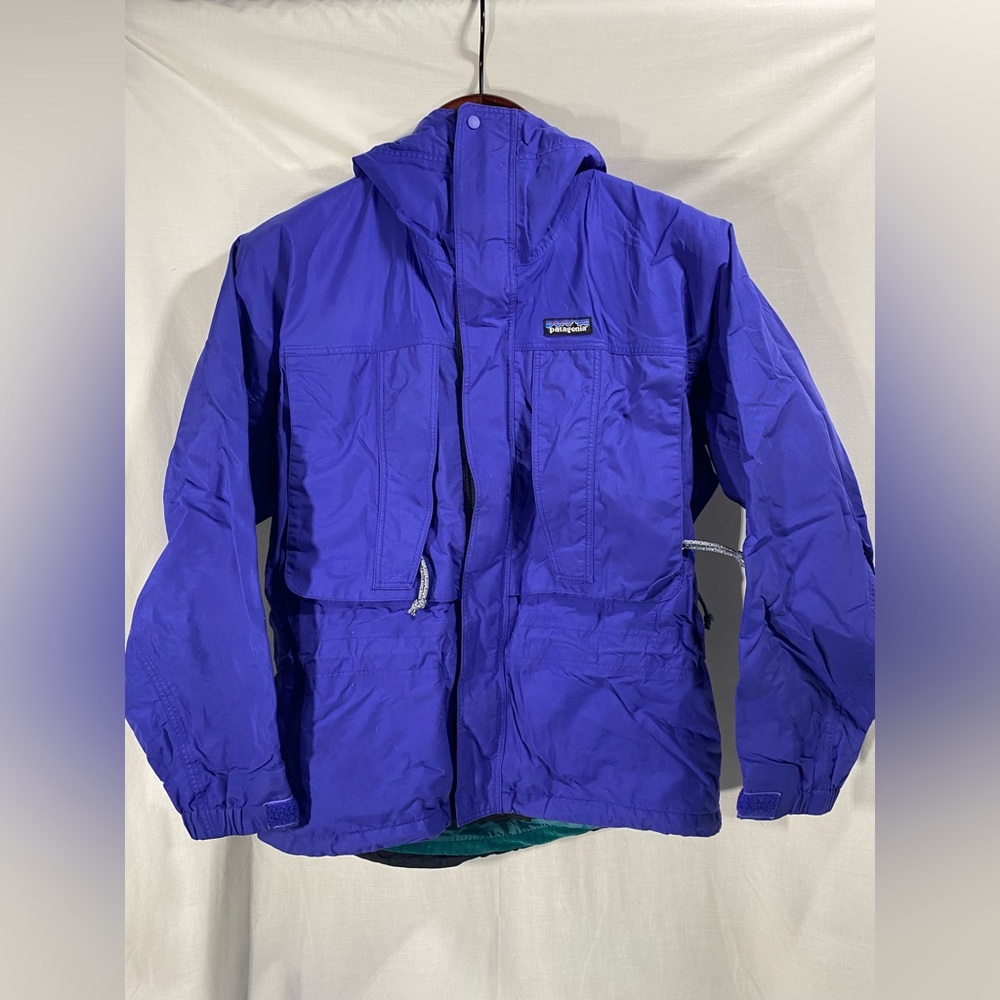 Patagonia 90’s Vintage Storm Shell hooded Jacket, size XS